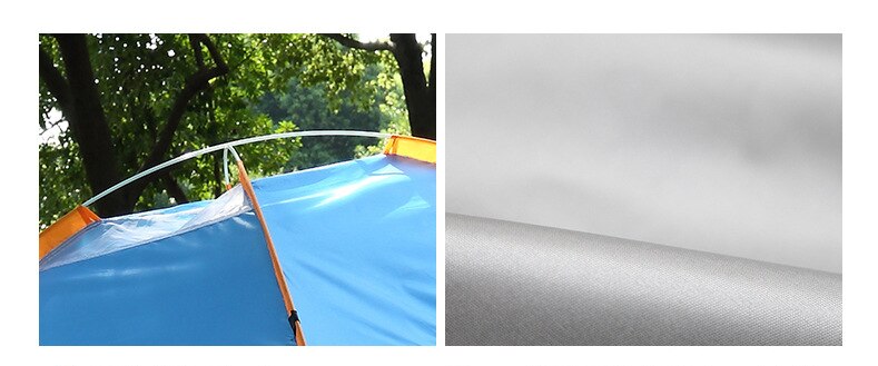Cheap Goat Tents Folding tent full automatic quick opening portable mountaineering camping tent park picnic sunscreen tent Tents 